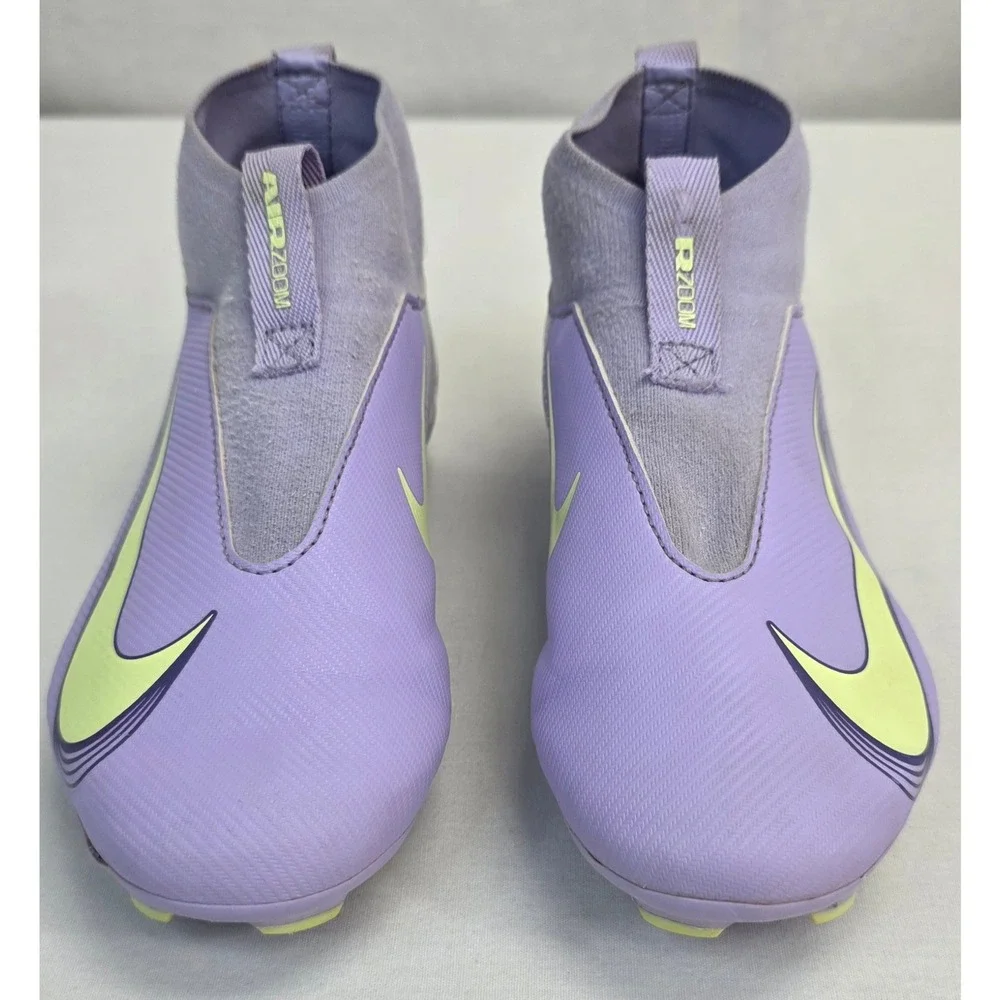Nike Jr Mercurial Superfly 9 Academy MG Purple Volt Soccer Cleats HF1584-500 1Y
